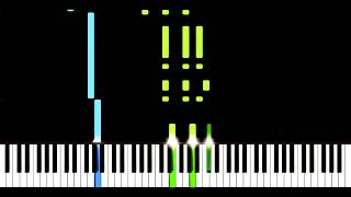 Narutos Main Theme  Piano Tutorial  Synthesia [upl. by Laney]