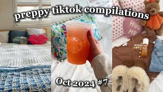 PREPPY TIKTOK COMPILATION 24 7 [upl. by Alliuqaj]