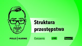 Struktura przestępstwa NA ŻYWO dr hab Mikołaj Małecki ĆWICZENIA Z PRAWA KARNEGO 47 [upl. by Fortunio597]