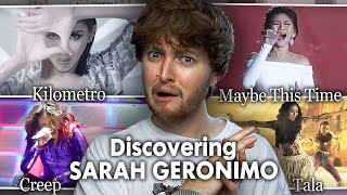 DISCOVERING SARAH GERONIMO Tala Maybe This Time Kilometro Creep  Vocal Reaction [upl. by Eizus607]