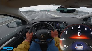 2023 RENAULT MEGANE 13 Tce SEDAN  Autobahn POV Test Drive I 4K [upl. by Nairam653]