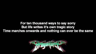 DragonForce  The Game ft Matt Heafy  Lyrics on screen  Full HD [upl. by Herahab]