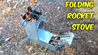 Folding Rocket Stove [upl. by Danny883]