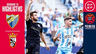 Resumen PrimeraFederación  Málaga CF 11 AD Ceuta FC  Jornada 31 Grupo 2 [upl. by Callan]