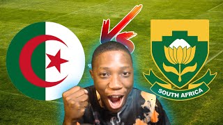 BAFANA BAFANA VS ALGERIA FRIENDLY MATCH LIVESCORE [upl. by Lassiter387]