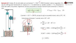 ¿Cómo aplicar el principio impulsomomento para el caso de fuerzas constantes y variables en tiempo [upl. by Hanleigh319]