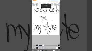 Garcello x my style fnf art fanart garcello ibispaintx fridaynightfunkin [upl. by Ainos]