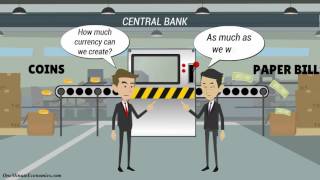 Central Banks and Commercial Banks Compared in One Minute [upl. by Leorsiy]