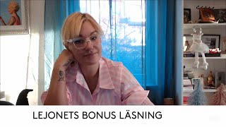 LEJONETS BONUS LÄSNING FÖR NOVEMBER 2024 [upl. by Rebah264]