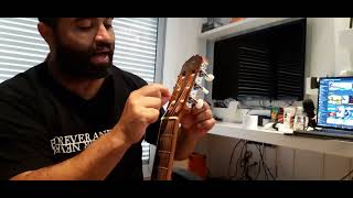 Como trocar cordas de violão nylon aço e guitarra [upl. by Persian]