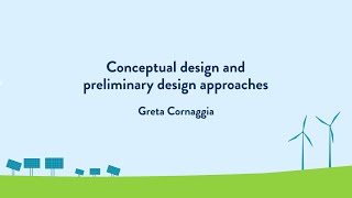 Conceptual design and preliminary design approaches  Greta Cornaggia [upl. by Bradwell]