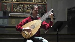 Silvius Leopold Weiss 16871750  Allemande in g minor Magnus Andersson Baroque Lute [upl. by Eberly]