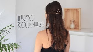 Tuto Coiffure Facile avec Accessoire [upl. by Hadria]