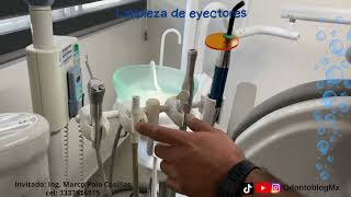 Limpieza de eyectores de la unidad dental [upl. by Abell]