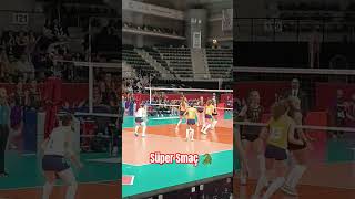 Süper Smaç 🐊 vole Volei Volleyball voleybol  Lütfen Abone Olalım ve Yorum Yapalım [upl. by Anairt512]