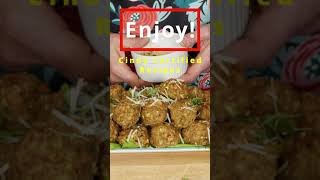 Extra TASTY Turkey Meatballs With a Special Twist Power Through Your Day With These shorts [upl. by Annaehs]