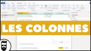 Les COLONNES dans POWER BI [upl. by Aeht]