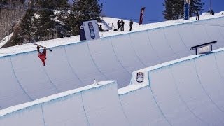 Worlds First Double Superpipe Competition [upl. by Einnal]