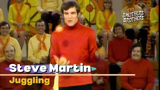 Steve Martin  Juggling  The Smothers Brothers Comedy Hour [upl. by Anod]