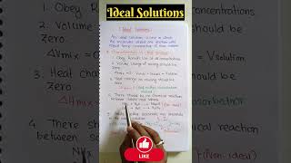 🧑‍🔬 Ideal Solutions 🔥🔥🔥shorts neet iitjee jeemain boards [upl. by Scharff916]