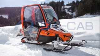 SKICAB The new cabin for snowmobile [upl. by Adnoryt]