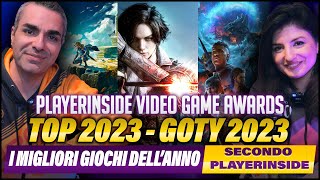 TOP 2023  I MIGLIORI VIDEOGIOCHI DELLANNO SECONDO PLAYERINSIDE [upl. by Meaghan]