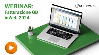 Fatturazione GB inWeb 2024 – GBsoftware [upl. by Shelbi]