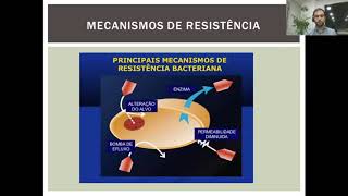 Aula 8  Jornada de Antimicrobianos Bases dos Mecanismos de Resistência [upl. by Rocco]