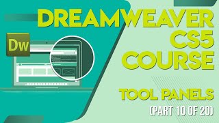 Dreamweaver CS5 tutorials in UrduHindi part 10 tool panels [upl. by Bethany683]