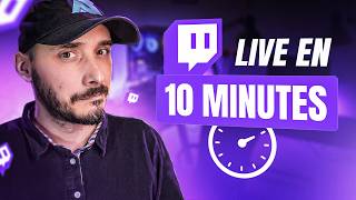 Lancer un Live Twitch en 10 Minutes [upl. by Adikam359]