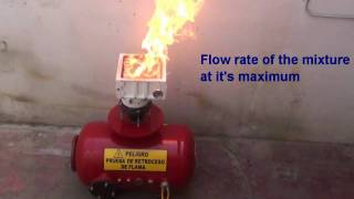 Flame Arrestors Endurance Burning Tests [upl. by Sabine]