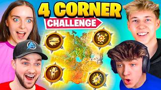 The MYTHIC 4 Corner Challenge in Fortnite Season 3 [upl. by Eednak]