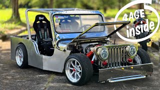 4AGE REDTOP OWNER TYPE JEEP FULL CAR REVIEW [upl. by Pearline]