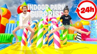 OVERCOMING OUR FEARS At The Largest INDOOR PARK Shane amp Liana Vlogs [upl. by Weinhardt759]