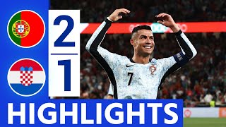 🔴 Ronaldo 900 GOAL  Portugal vs Croatia 21  All GOALS amp Highlights  UEFA Nations League [upl. by Neva]