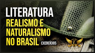 Literatura  Realismo e Naturalismo no Brasil  Exercícios [upl. by Netsyrc]