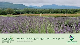 Business Planning for Agritourism Enterprises [upl. by Leumek916]