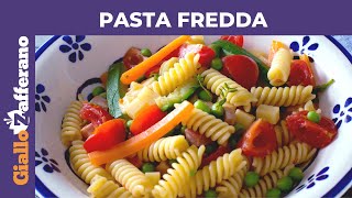 PASTA FREDDA ESTIVA CON VERDURE [upl. by Enehpets]