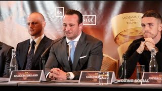 GEORGE GROVES VS CALLUM SMITH  FULL PRESS CONFERENCE FOR WORLD BOXING SUPER SERIES FINAL [upl. by Tarsus]