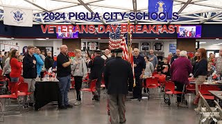 2024 Piqua City Schools  Veterans Day Breakfast [upl. by Harriett]