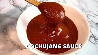 GOCHUJANG SAUCE  How To Make Homemade Gochujang Sauce  Korean Sauce Recipe [upl. by Ackerman]