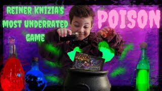 The Most Underrated Reiner Knizia Game Poison [upl. by Mcgee372]