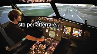 Ho Atterrato un AEREO in emergenza siamo vivi [upl. by Annoif]