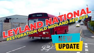 Midland Red Leyland National Update West midlands Buses [upl. by Nyla]