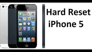 Unlock A disabled iPhone 5s Factory Reset iPhone without Passcode Full HD [upl. by Firestone]