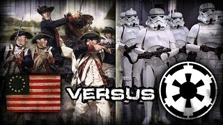 Continental Army vs Galactic Empire 12 Muskets vs Star Wars  Men of War Assault Squad 2 [upl. by Tirrag]