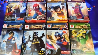 Colección Completa de SUPER HEROES de Marvel DE LEGO en español [upl. by Carrington]