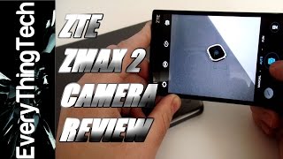 ZTE ZMAX 2 Camera Review [upl. by Zendah]