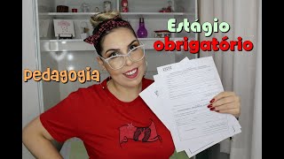 Estágio obrigatório de Pedagogia como funciona  Por Daniela Castro [upl. by Mirelle]