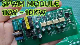 Hipower 1KW  10KW inverter SPWM module  JLCPCB [upl. by Joo]